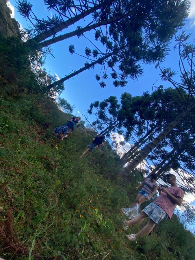 Pousada Pedra Da Mata Chales Na Montanha Munhoz Bagian luar foto